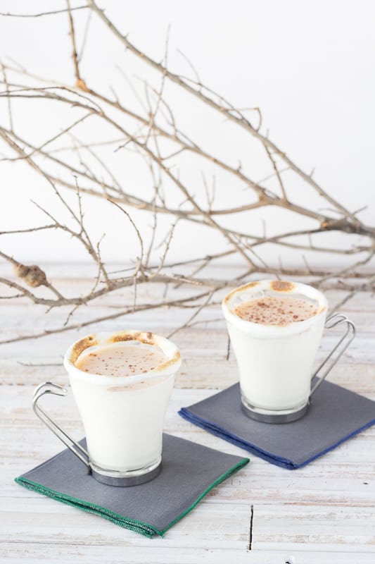 Boozy White Hot Chocolate | Kimbrough Daniels